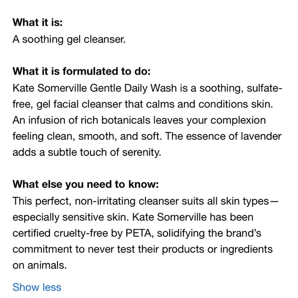 Kate Somerville Gentle Daily Wash - Picture 7 of 7